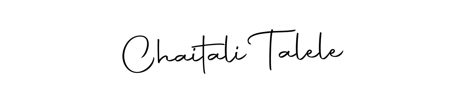 Make a beautiful signature design for name Chaitali Talele. With this signature (Autography-DOLnW) style, you can create a handwritten signature for free. Chaitali Talele signature style 10 images and pictures png