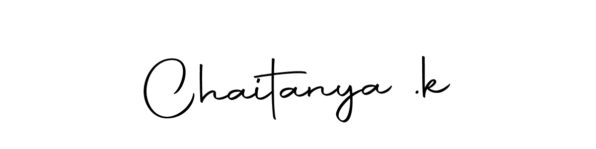 How to make Chaitanya .k name signature. Use Autography-DOLnW style for creating short signs online. This is the latest handwritten sign. Chaitanya .k signature style 10 images and pictures png