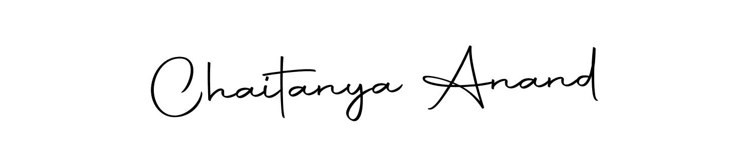 Design your own signature with our free online signature maker. With this signature software, you can create a handwritten (Autography-DOLnW) signature for name Chaitanya Anand. Chaitanya Anand signature style 10 images and pictures png
