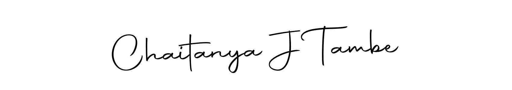 The best way (Autography-DOLnW) to make a short signature is to pick only two or three words in your name. The name Chaitanya J Tambe include a total of six letters. For converting this name. Chaitanya J Tambe signature style 10 images and pictures png