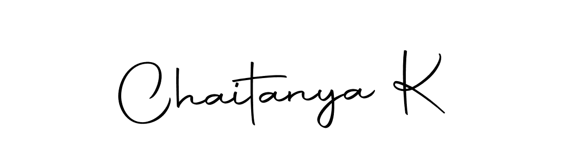 Make a beautiful signature design for name Chaitanya K. Use this online signature maker to create a handwritten signature for free. Chaitanya K signature style 10 images and pictures png