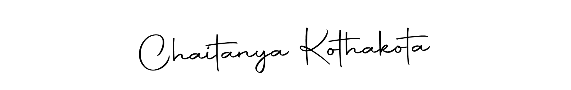 How to make Chaitanya Kothakota signature? Autography-DOLnW is a professional autograph style. Create handwritten signature for Chaitanya Kothakota name. Chaitanya Kothakota signature style 10 images and pictures png