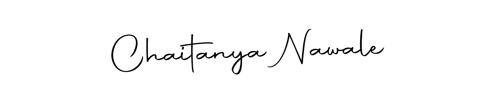 You can use this online signature creator to create a handwritten signature for the name Chaitanya Nawale. This is the best online autograph maker. Chaitanya Nawale signature style 10 images and pictures png