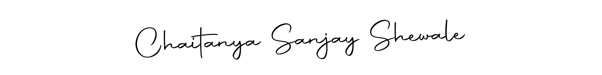 Make a beautiful signature design for name Chaitanya Sanjay Shewale. With this signature (Autography-DOLnW) style, you can create a handwritten signature for free. Chaitanya Sanjay Shewale signature style 10 images and pictures png
