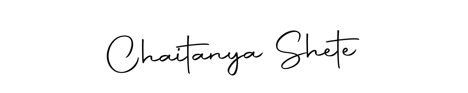 How to make Chaitanya Shete signature? Autography-DOLnW is a professional autograph style. Create handwritten signature for Chaitanya Shete name. Chaitanya Shete signature style 10 images and pictures png