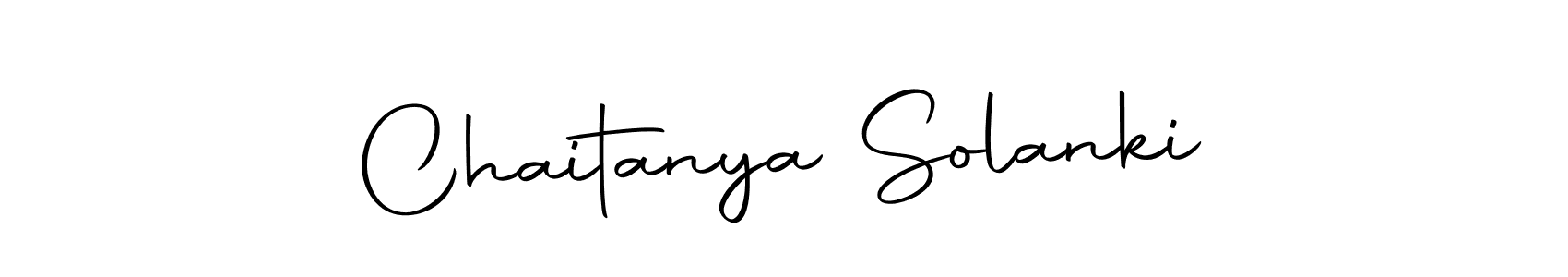 Also we have Chaitanya Solanki name is the best signature style. Create professional handwritten signature collection using Autography-DOLnW autograph style. Chaitanya Solanki signature style 10 images and pictures png