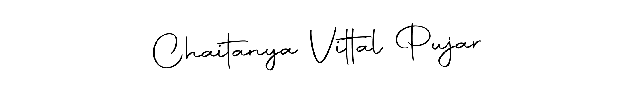 Chaitanya Vittal Pujar stylish signature style. Best Handwritten Sign (Autography-DOLnW) for my name. Handwritten Signature Collection Ideas for my name Chaitanya Vittal Pujar. Chaitanya Vittal Pujar signature style 10 images and pictures png
