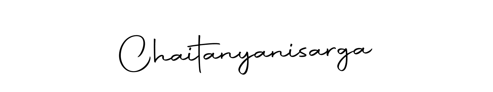 Make a beautiful signature design for name Chaitanyanisarga. Use this online signature maker to create a handwritten signature for free. Chaitanyanisarga signature style 10 images and pictures png