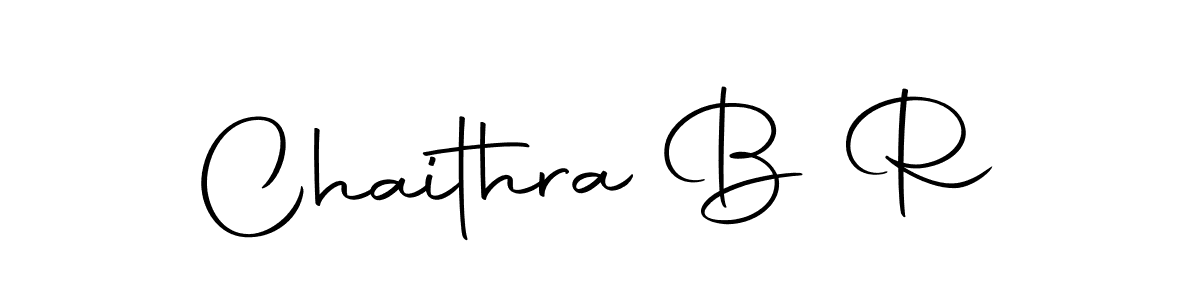 The best way (Autography-DOLnW) to make a short signature is to pick only two or three words in your name. The name Chaithra B R include a total of six letters. For converting this name. Chaithra B R signature style 10 images and pictures png