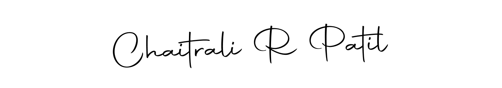 Autography-DOLnW is a professional signature style that is perfect for those who want to add a touch of class to their signature. It is also a great choice for those who want to make their signature more unique. Get Chaitrali R Patil name to fancy signature for free. Chaitrali R Patil signature style 10 images and pictures png