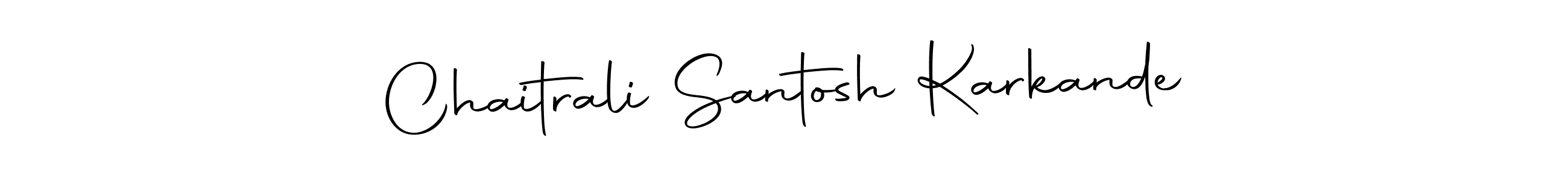 Check out images of Autograph of Chaitrali Santosh Karkande name. Actor Chaitrali Santosh Karkande Signature Style. Autography-DOLnW is a professional sign style online. Chaitrali Santosh Karkande signature style 10 images and pictures png