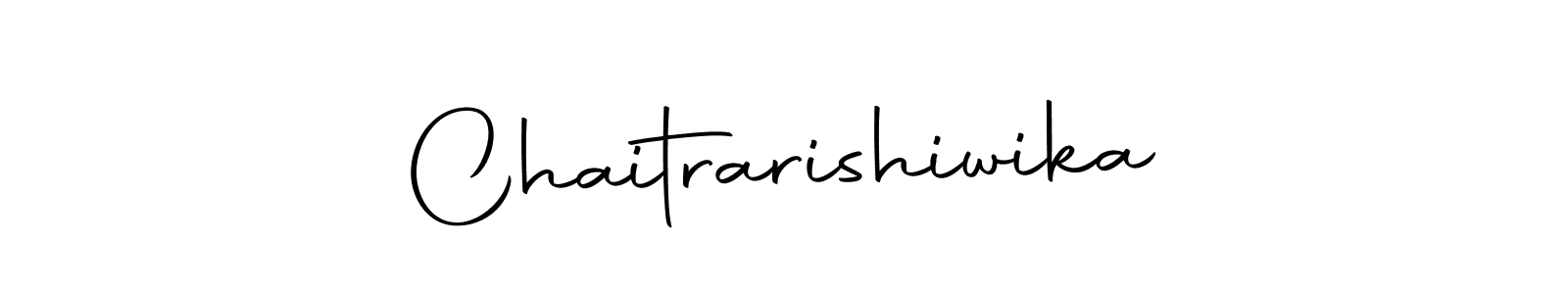 How to make Chaitrarishiwika signature? Autography-DOLnW is a professional autograph style. Create handwritten signature for Chaitrarishiwika name. Chaitrarishiwika signature style 10 images and pictures png
