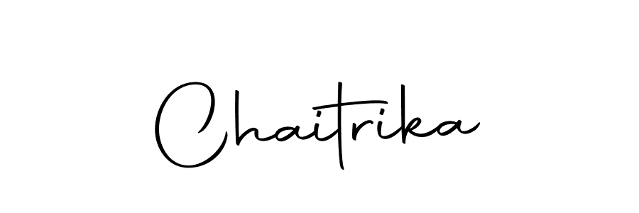 Make a beautiful signature design for name Chaitrika. Use this online signature maker to create a handwritten signature for free. Chaitrika signature style 10 images and pictures png