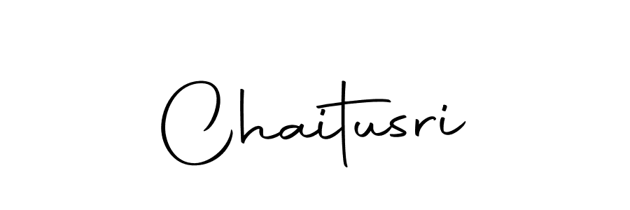 Design your own signature with our free online signature maker. With this signature software, you can create a handwritten (Autography-DOLnW) signature for name Chaitusri. Chaitusri signature style 10 images and pictures png