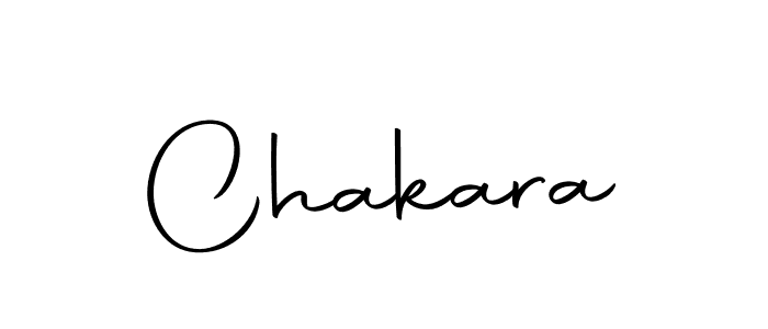Design your own signature with our free online signature maker. With this signature software, you can create a handwritten (Autography-DOLnW) signature for name Chakara. Chakara signature style 10 images and pictures png
