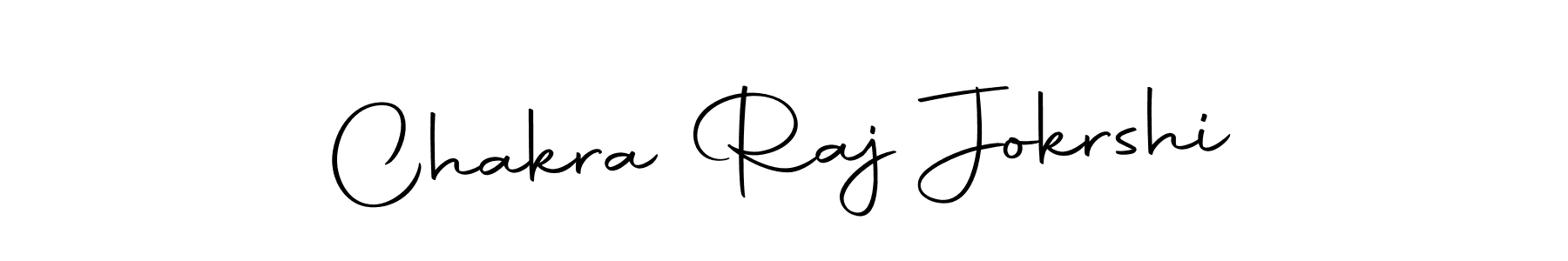 Design your own signature with our free online signature maker. With this signature software, you can create a handwritten (Autography-DOLnW) signature for name Chakra Raj Jokrshi. Chakra Raj Jokrshi signature style 10 images and pictures png