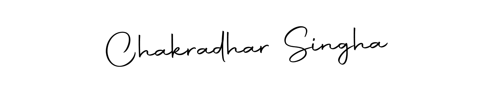 Make a short Chakradhar Singha signature style. Manage your documents anywhere anytime using Autography-DOLnW. Create and add eSignatures, submit forms, share and send files easily. Chakradhar Singha signature style 10 images and pictures png