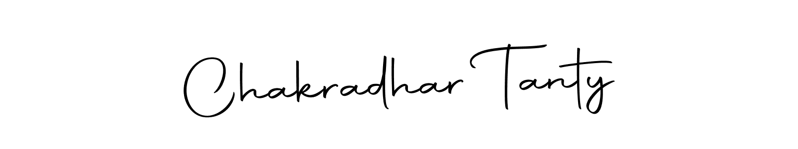 Design your own signature with our free online signature maker. With this signature software, you can create a handwritten (Autography-DOLnW) signature for name Chakradhar Tanty. Chakradhar Tanty signature style 10 images and pictures png