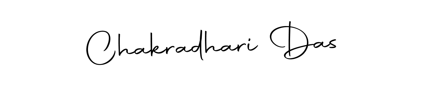 How to make Chakradhari Das name signature. Use Autography-DOLnW style for creating short signs online. This is the latest handwritten sign. Chakradhari Das signature style 10 images and pictures png