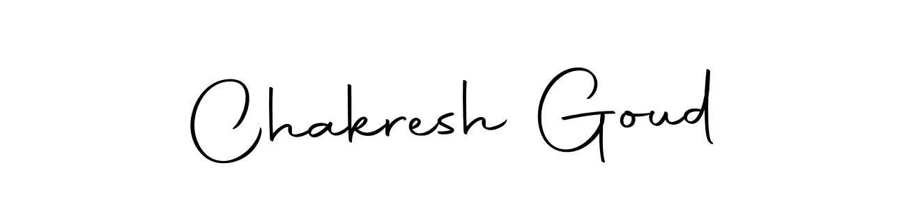 Design your own signature with our free online signature maker. With this signature software, you can create a handwritten (Autography-DOLnW) signature for name Chakresh Goud. Chakresh Goud signature style 10 images and pictures png