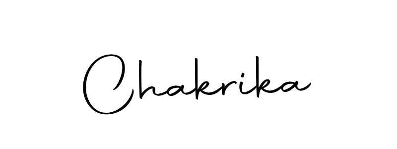 Make a beautiful signature design for name Chakrika. With this signature (Autography-DOLnW) style, you can create a handwritten signature for free. Chakrika signature style 10 images and pictures png