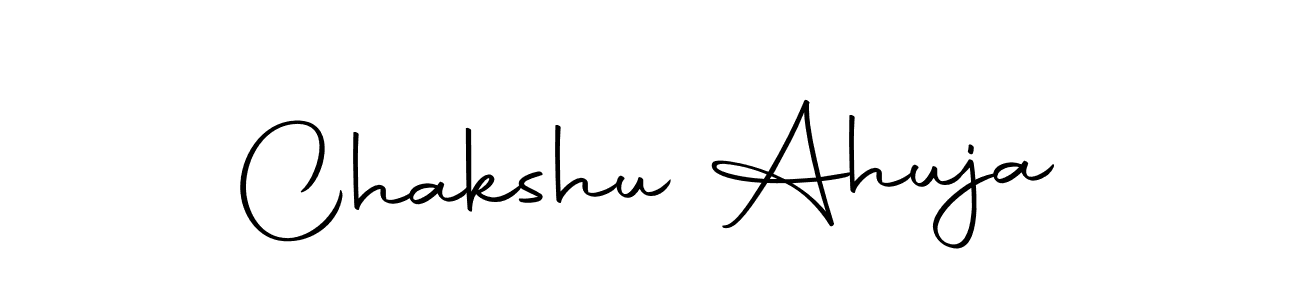 Chakshu Ahuja stylish signature style. Best Handwritten Sign (Autography-DOLnW) for my name. Handwritten Signature Collection Ideas for my name Chakshu Ahuja. Chakshu Ahuja signature style 10 images and pictures png