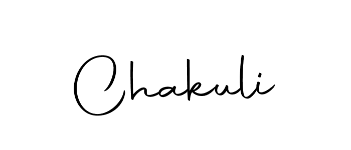 Use a signature maker to create a handwritten signature online. With this signature software, you can design (Autography-DOLnW) your own signature for name Chakuli. Chakuli signature style 10 images and pictures png