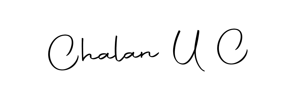 Make a beautiful signature design for name Chalan U C. Use this online signature maker to create a handwritten signature for free. Chalan U C signature style 10 images and pictures png