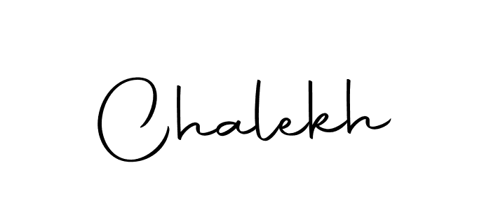 How to make Chalekh signature? Autography-DOLnW is a professional autograph style. Create handwritten signature for Chalekh name. Chalekh signature style 10 images and pictures png