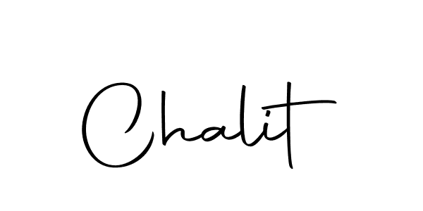 How to make Chalit signature? Autography-DOLnW is a professional autograph style. Create handwritten signature for Chalit name. Chalit signature style 10 images and pictures png