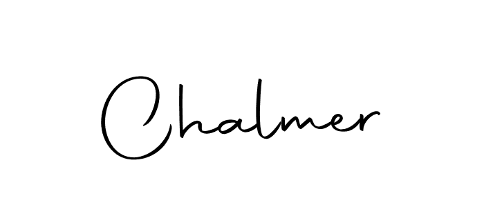 Design your own signature with our free online signature maker. With this signature software, you can create a handwritten (Autography-DOLnW) signature for name Chalmer. Chalmer signature style 10 images and pictures png
