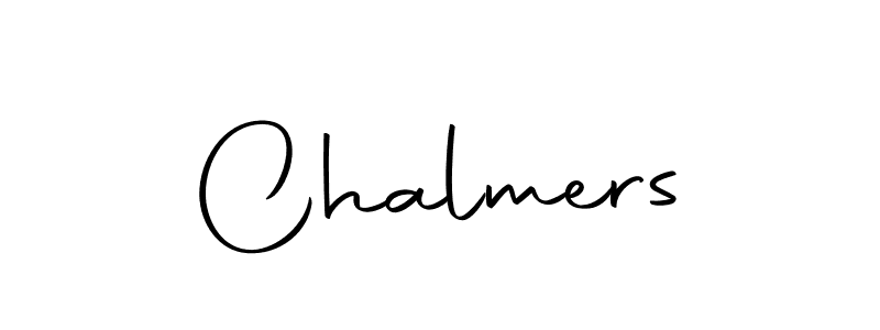 Design your own signature with our free online signature maker. With this signature software, you can create a handwritten (Autography-DOLnW) signature for name Chalmers. Chalmers signature style 10 images and pictures png