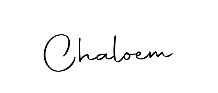 Chaloem stylish signature style. Best Handwritten Sign (Autography-DOLnW) for my name. Handwritten Signature Collection Ideas for my name Chaloem. Chaloem signature style 10 images and pictures png