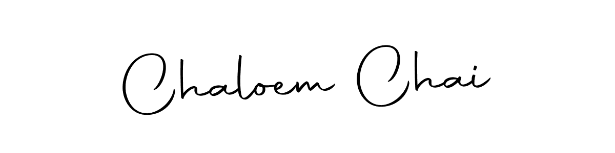 Similarly Autography-DOLnW is the best handwritten signature design. Signature creator online .You can use it as an online autograph creator for name Chaloem Chai. Chaloem Chai signature style 10 images and pictures png