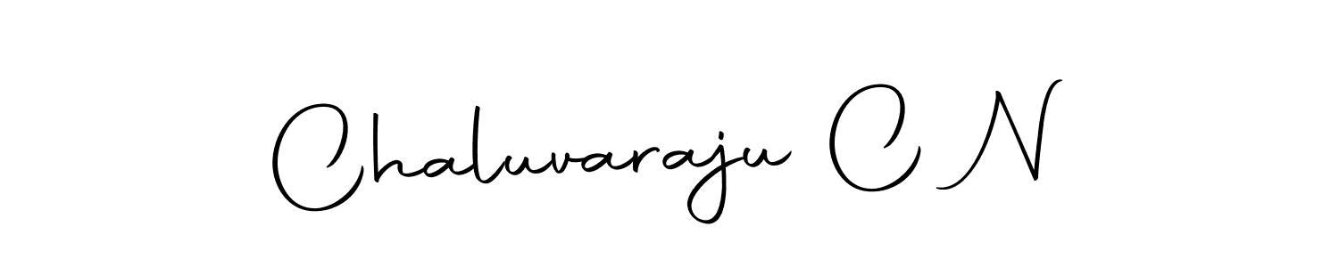 Use a signature maker to create a handwritten signature online. With this signature software, you can design (Autography-DOLnW) your own signature for name Chaluvaraju C N. Chaluvaraju C N signature style 10 images and pictures png