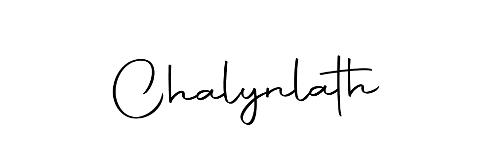 Design your own signature with our free online signature maker. With this signature software, you can create a handwritten (Autography-DOLnW) signature for name Chalynlath. Chalynlath signature style 10 images and pictures png