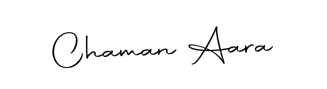 The best way (Autography-DOLnW) to make a short signature is to pick only two or three words in your name. The name Chaman Aara include a total of six letters. For converting this name. Chaman Aara signature style 10 images and pictures png