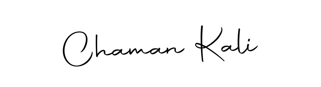 Chaman Kali stylish signature style. Best Handwritten Sign (Autography-DOLnW) for my name. Handwritten Signature Collection Ideas for my name Chaman Kali. Chaman Kali signature style 10 images and pictures png