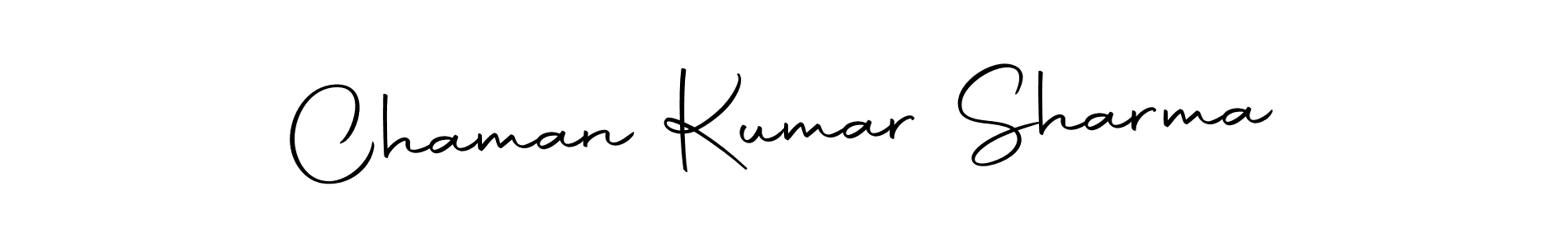 It looks lik you need a new signature style for name Chaman Kumar Sharma. Design unique handwritten (Autography-DOLnW) signature with our free signature maker in just a few clicks. Chaman Kumar Sharma signature style 10 images and pictures png