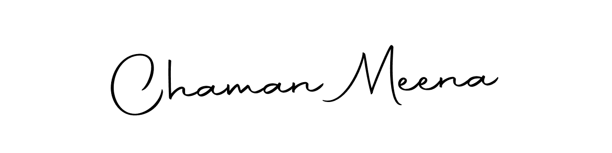 Autography-DOLnW is a professional signature style that is perfect for those who want to add a touch of class to their signature. It is also a great choice for those who want to make their signature more unique. Get Chaman Meena name to fancy signature for free. Chaman Meena signature style 10 images and pictures png