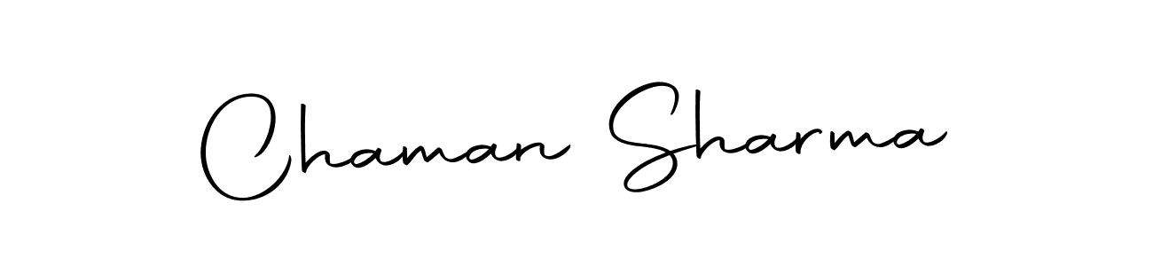 Make a short Chaman Sharma signature style. Manage your documents anywhere anytime using Autography-DOLnW. Create and add eSignatures, submit forms, share and send files easily. Chaman Sharma signature style 10 images and pictures png