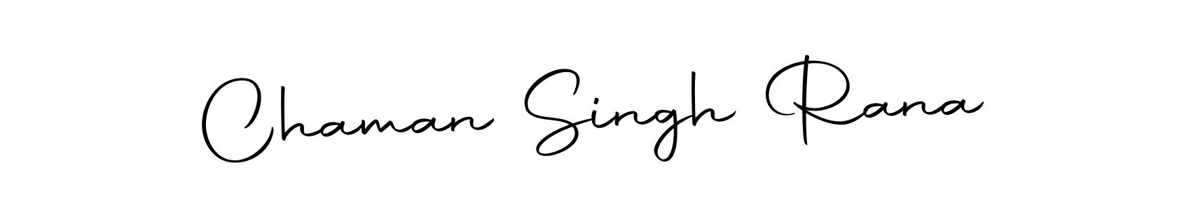 Create a beautiful signature design for name Chaman Singh Rana. With this signature (Autography-DOLnW) fonts, you can make a handwritten signature for free. Chaman Singh Rana signature style 10 images and pictures png