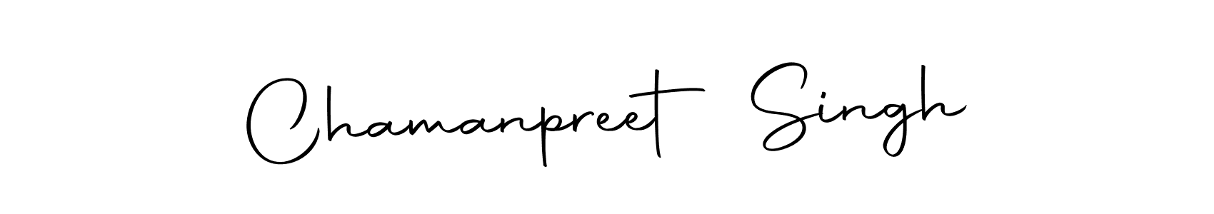 Make a beautiful signature design for name Chamanpreet Singh. Use this online signature maker to create a handwritten signature for free. Chamanpreet Singh signature style 10 images and pictures png