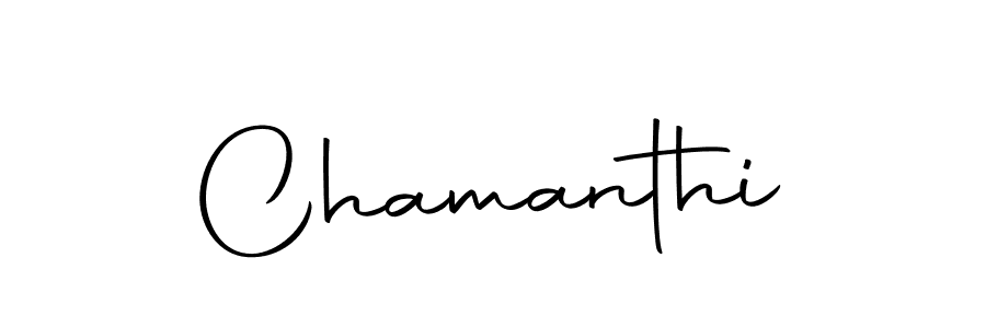 Chamanthi stylish signature style. Best Handwritten Sign (Autography-DOLnW) for my name. Handwritten Signature Collection Ideas for my name Chamanthi. Chamanthi signature style 10 images and pictures png