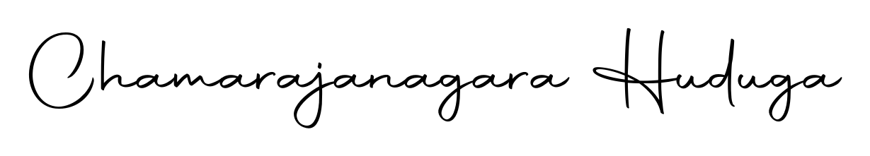 Similarly Autography-DOLnW is the best handwritten signature design. Signature creator online. You can use it as an online autograph creator for name Chamarajanagara Huduga. Chamarajanagara Huduga signature style 10 images and pictures png