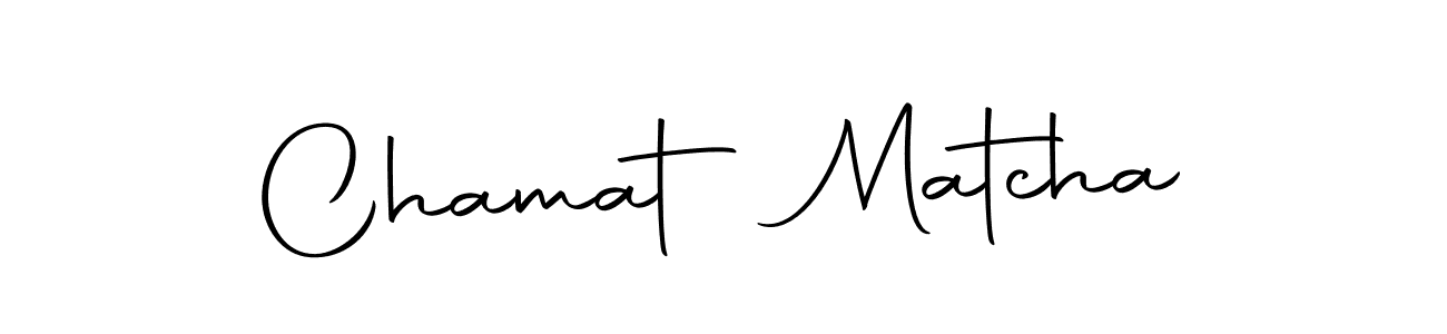 How to make Chamat Matcha signature? Autography-DOLnW is a professional autograph style. Create handwritten signature for Chamat Matcha name. Chamat Matcha signature style 10 images and pictures png