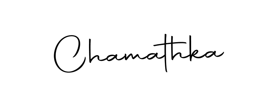 Chamathka stylish signature style. Best Handwritten Sign (Autography-DOLnW) for my name. Handwritten Signature Collection Ideas for my name Chamathka. Chamathka signature style 10 images and pictures png