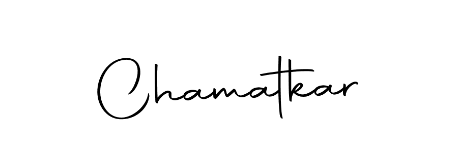 Design your own signature with our free online signature maker. With this signature software, you can create a handwritten (Autography-DOLnW) signature for name Chamatkar. Chamatkar signature style 10 images and pictures png