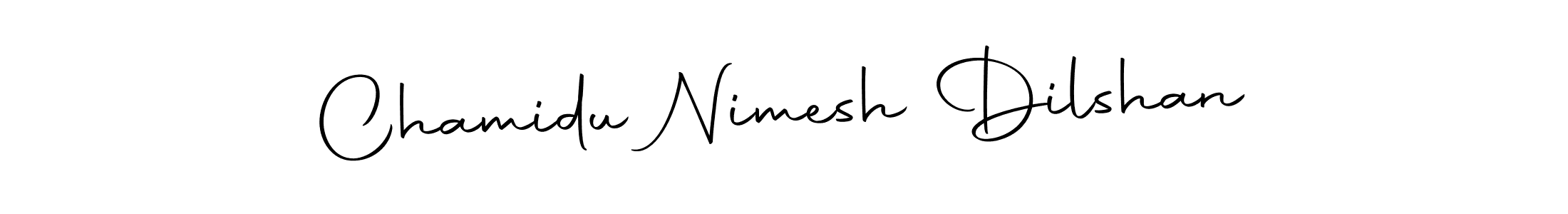 You can use this online signature creator to create a handwritten signature for the name Chamidu Nimesh Dilshan. This is the best online autograph maker. Chamidu Nimesh Dilshan signature style 10 images and pictures png