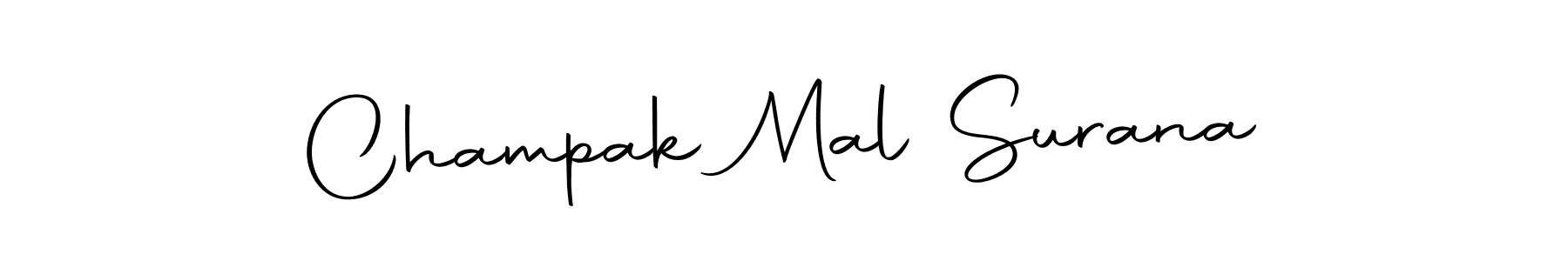 Make a beautiful signature design for name Champak Mal Surana. Use this online signature maker to create a handwritten signature for free. Champak Mal Surana signature style 10 images and pictures png